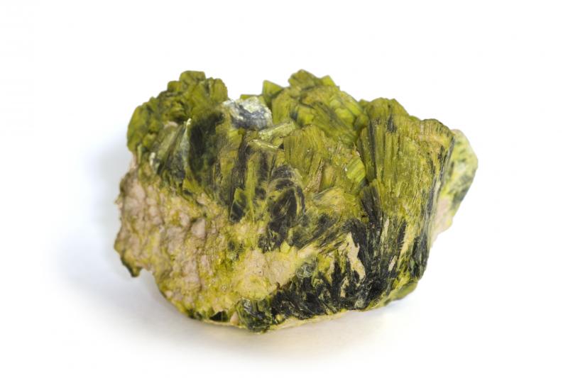 Green crystral rock